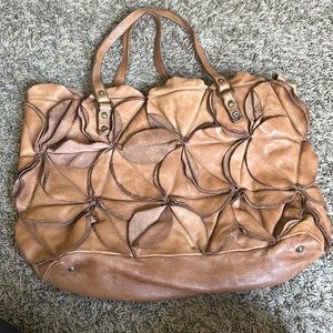 Constanta Rota Petalosa Italian leather Shoulder Bag